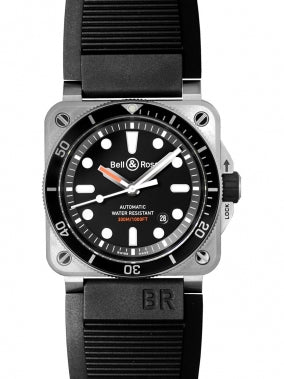 Bell & Ross BR0392-D-BL-ST/SRB