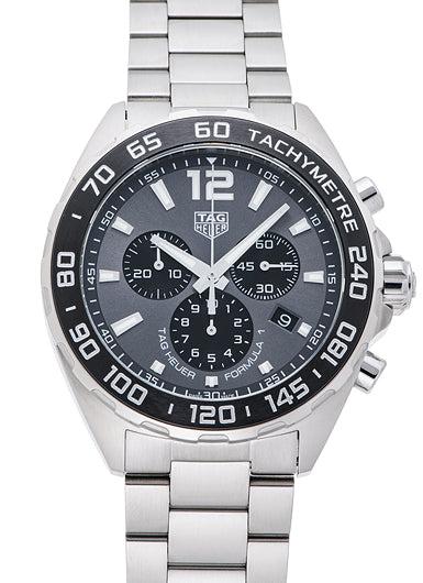 Tag Heuer Formula 1 CAU1115 Mens Quartz Watch Black Dial Chronograph Ss 41mm CAZ101AC.BA0842 - MS TR JAPAN