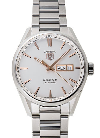 TAG Heuer Men's WAR201D.BA0723 Carrera Analog Display Analog Quartz Silver Watch - MS TR JAPAN