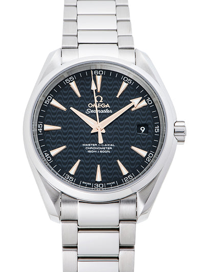 Omega Seamaster Aqua Terra Automatic Black Dial Men's Watch 23110422101006 231.10.42.21.01.006 - MS TR JAPAN