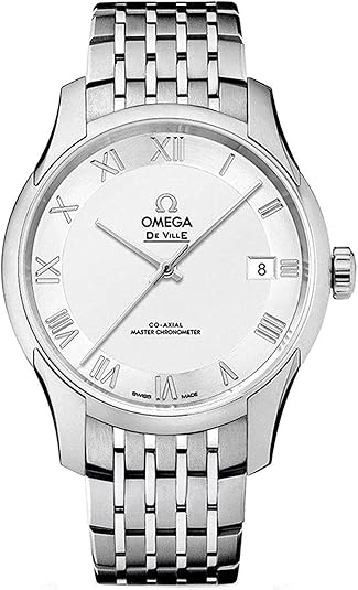 Omega De Ville Hour Vision White Dial Stainless Steel Men's Automatic Watch 433.10.41.21.02.001