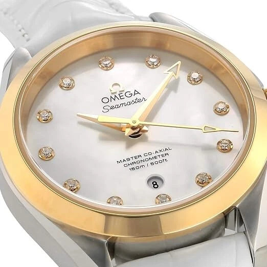 OMEGA Seamaster Aqua Terra White Pearl Coaxial Automatic 231.23.34.20.55.002