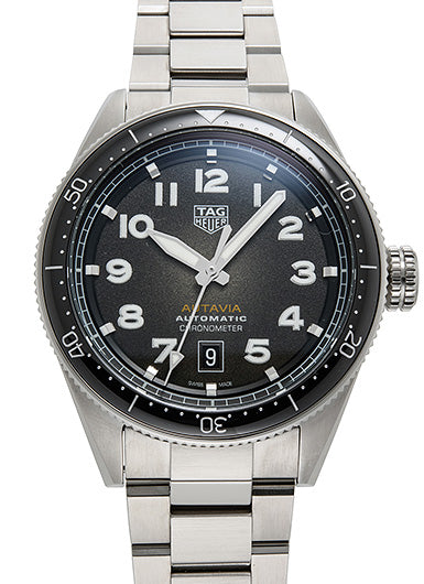 Tag Heuer Autavia Automatic Black Dial Men's Watch WBE5114.EB0173 - MS TR JAPAN 